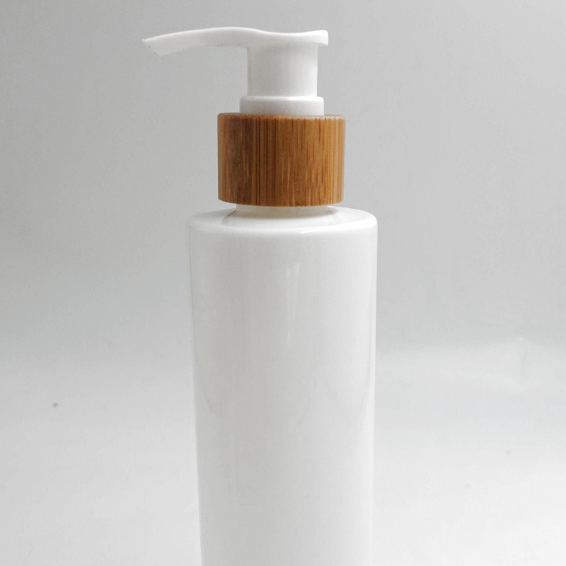 250ml PLA Corn Starch Biodegradable Bamboo Lotion Pump Bottle