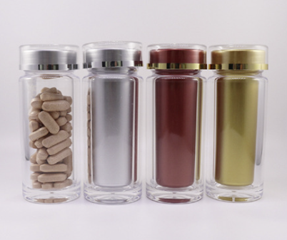 60cc Ps Transparent Packaging Capsule Bottle