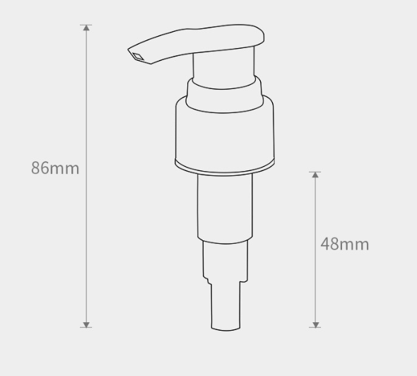 28/410 Screw Pump Lotion Press Pump Head