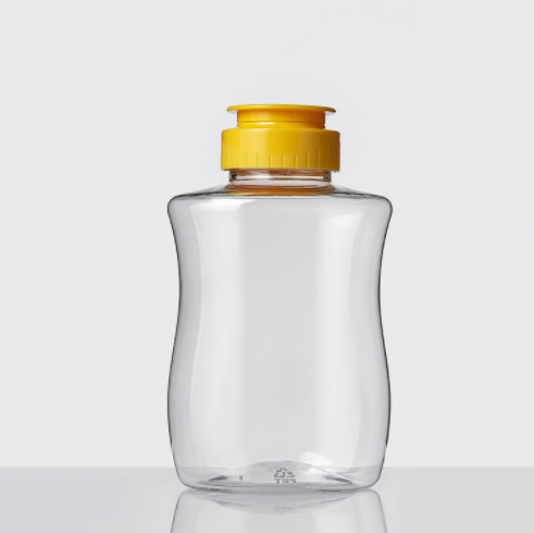 450g Clear Silicone Valve Honey Bottle