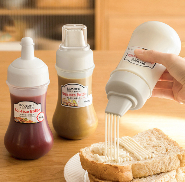 Household Plastic Sauce Squeeze Bottle