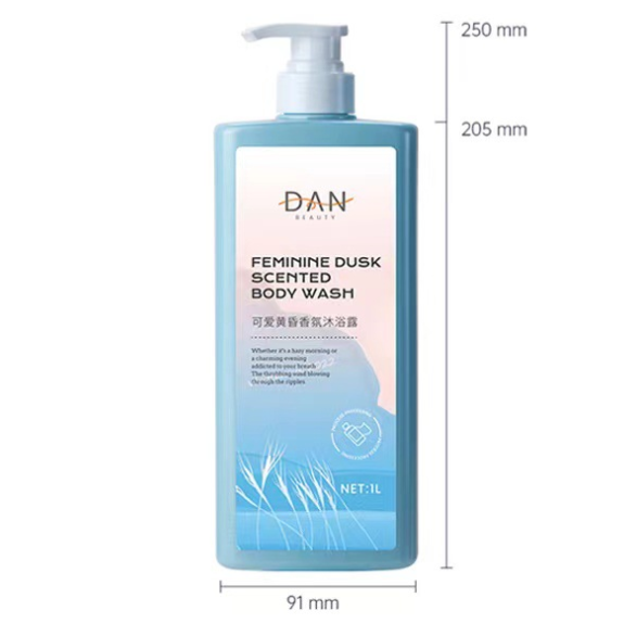 1000ML Plastic Bottle Shower Gel