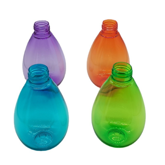 200ML Oval Transparent Body Wash Bottle