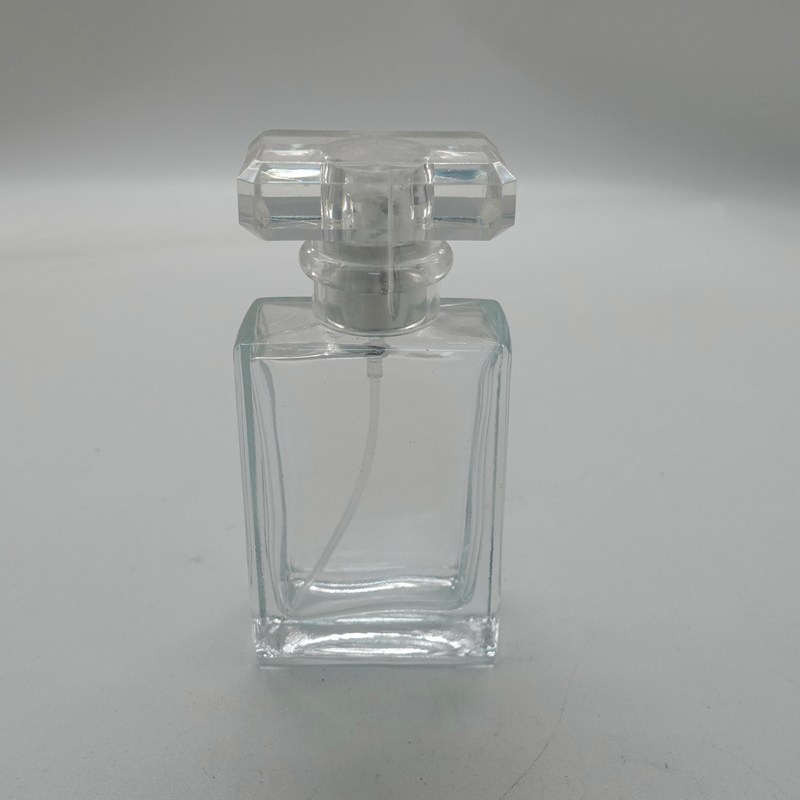 50ml Perfume Large Capacity High-grade Transparent Glass Portable Fine Mist Spray Bottle