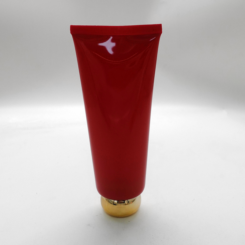 Cosmetic PE Tube Extrusion Travel Sub Packaging Cleanser Bottle