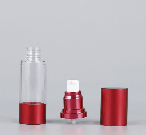 30ml Red Lotion Airless Bottle