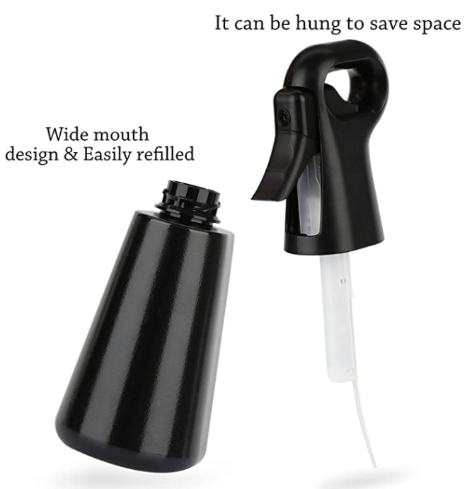 Spray Bottle Continuous Water Mister Spray Bottle for Hair, Plants, Mirror Cleaning & Skin Care