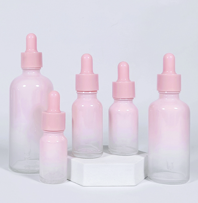 100ml Gradient Pink Liquid Sub-bottling Essential Oil Bottle