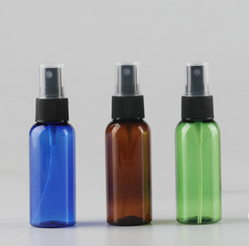 50ml round shoulder spray PET plastic bottle