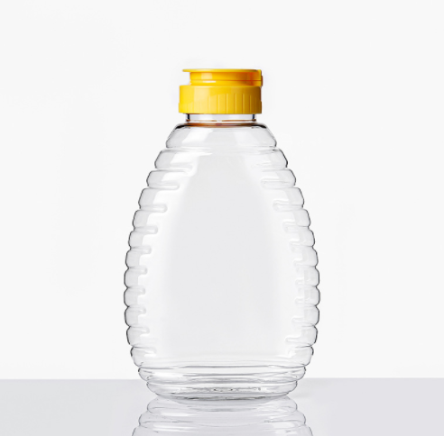 500g Clear Silicone Valve Honey Bottle