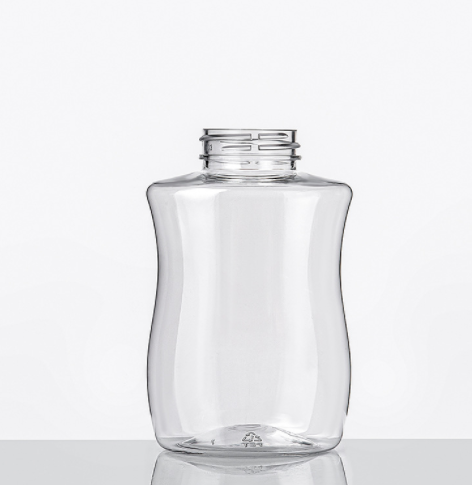 450g Clear Silicone Valve Honey Bottle