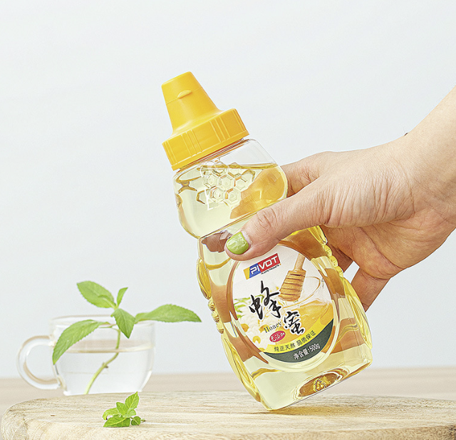 500g Refillable Honey Squeeze Bottle