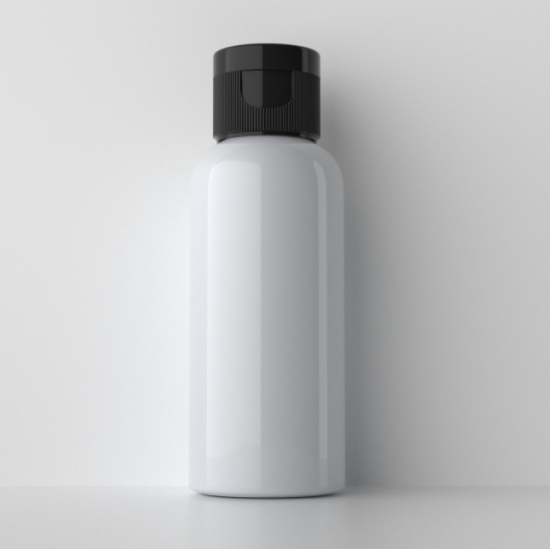 50ml round shoulder flip bottle