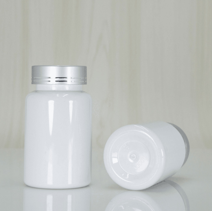 Pet silver electrochemical aluminum health product bottle