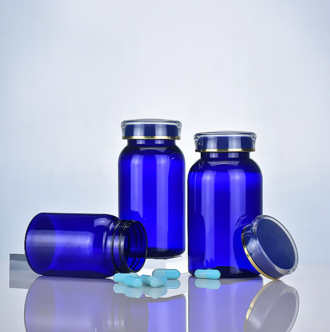 Crown Cap Health Supplement Bottle