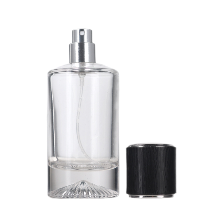 60ml perfume pressed glass bottle