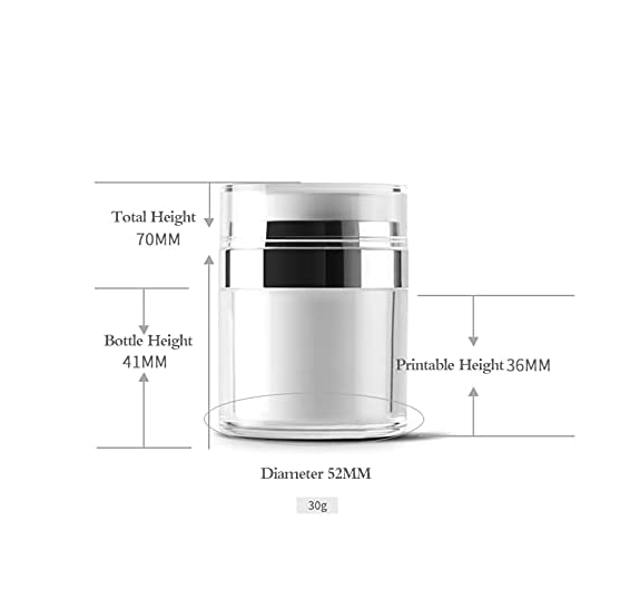 30ml Airless Cosmetic Container 