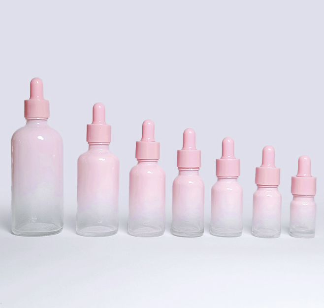 100ml Gradient Pink Liquid Sub-bottling Essential Oil Bottle