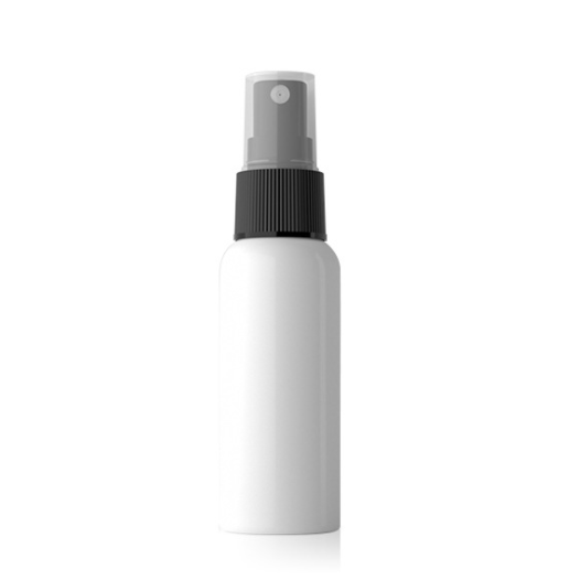 50ml round shoulder spray PET plastic bottle