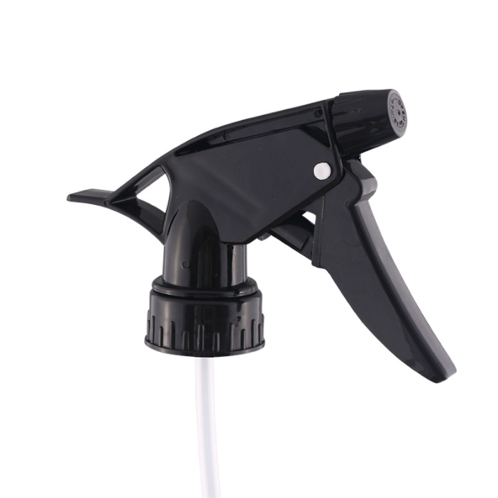 Black plastic spray nozzle