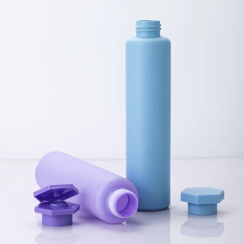 HDPE Plush 250ml Round Shoulder Clamshell Bottle