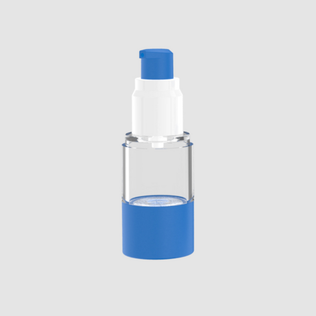 50ml vacuum lotion transparent bottle