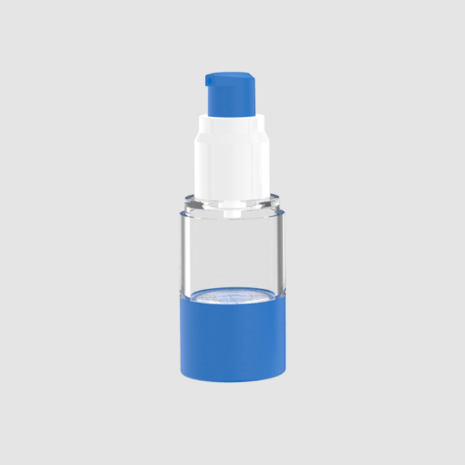 50ml vacuum lotion transparent bottle