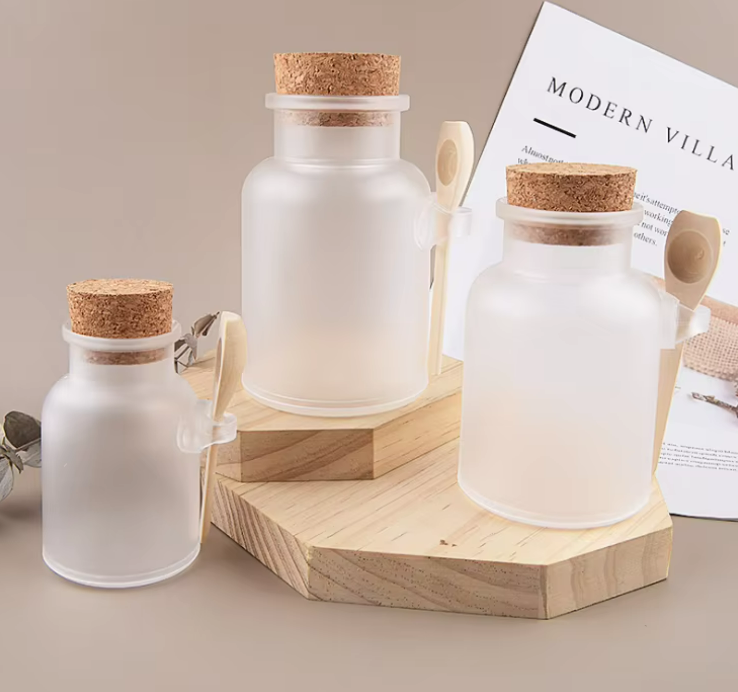 Features of Round Abs Bath Salt Plastic Bottle