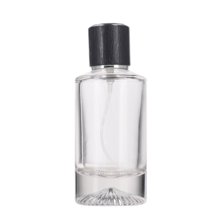 60ml perfume pressed glass bottle