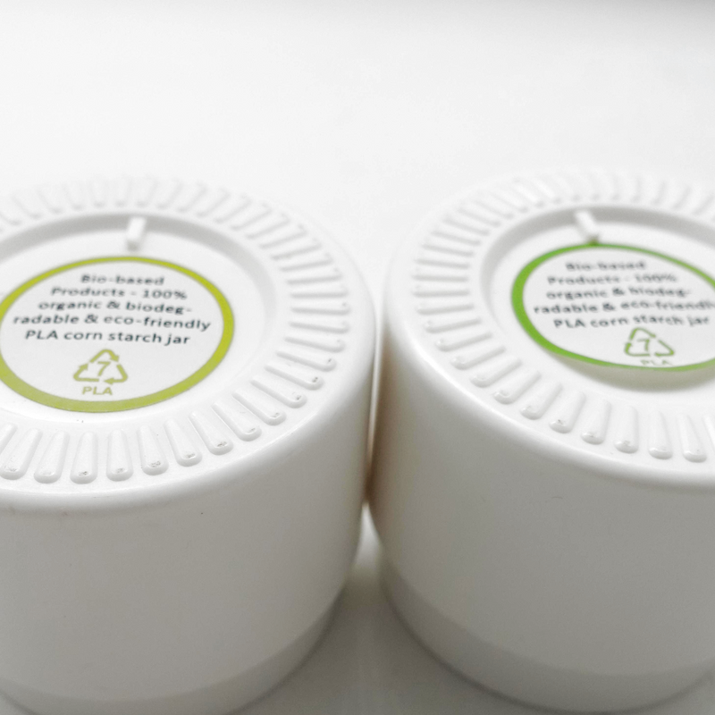 50g PLA Corn Starch Biodegradable Cosmetic Cream Jar