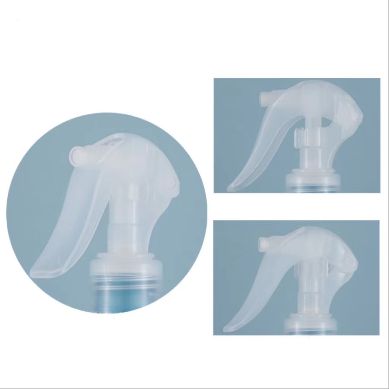 PET hand button type alcohol disinfectant spray bottle