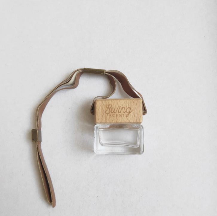 6ML Square car pendant perfume bottle