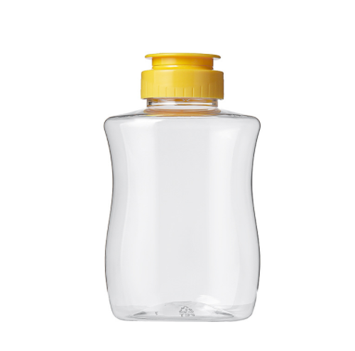 450g Clear Silicone Valve Honey Bottle