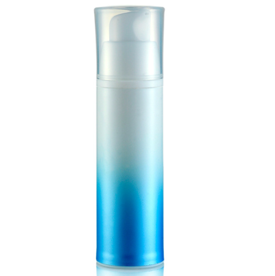 PP gradient blue vacuum bottle 50ml