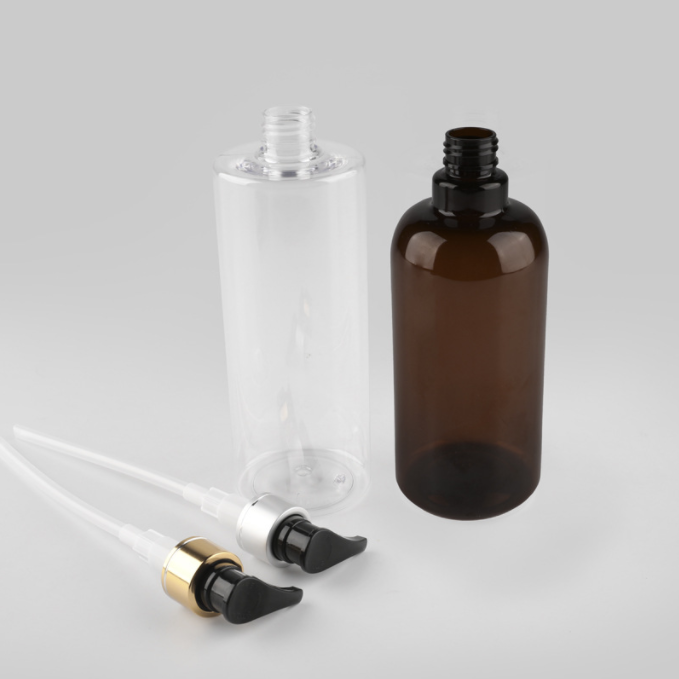 500ml lotion screw pump bottle