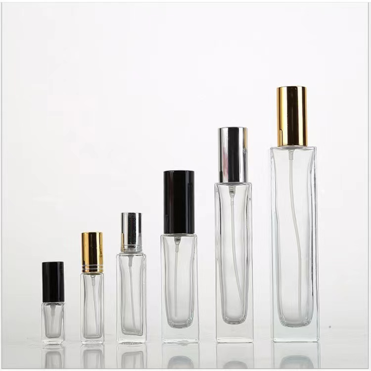 Cosmetic perfume glass material details