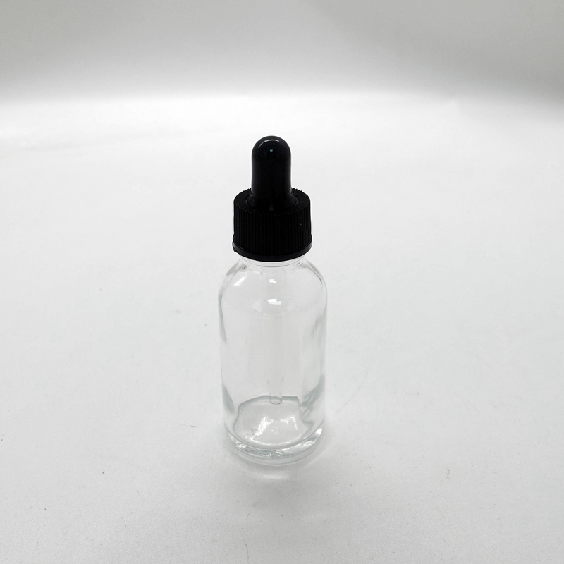 30ml Transparent Glass Essential Oil Dropper Bottle 