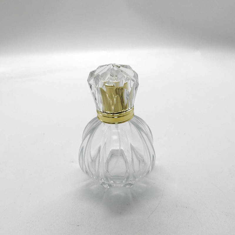 50ml 100ml Transparent Square Perfume Glass Spray Empty Bottle