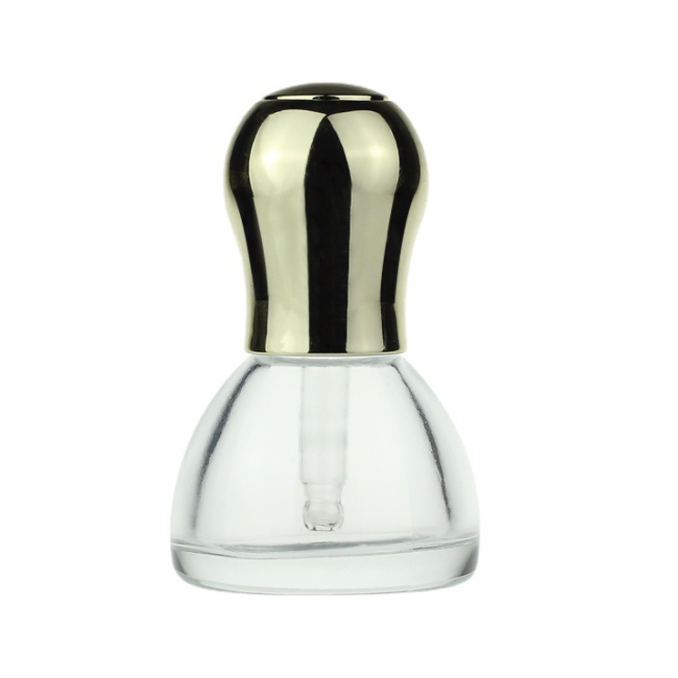 20ML shaped glass clear essence bottle