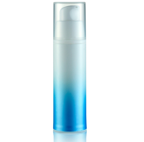 PP gradient blue vacuum bottle 50ml