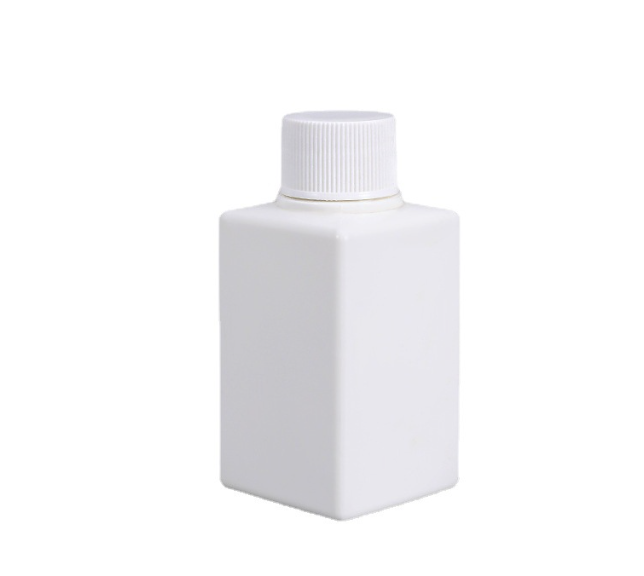 50ml PE Food Grade Plastic Square Bottle