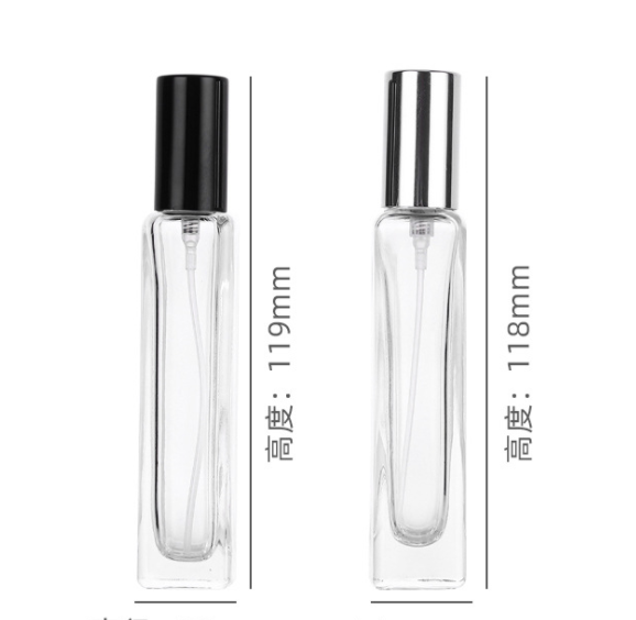 15ml Clear Square Perfume Bottle