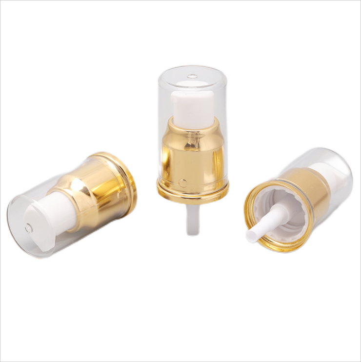 20mm electrified aluminium cosmetic foundation spray pump head