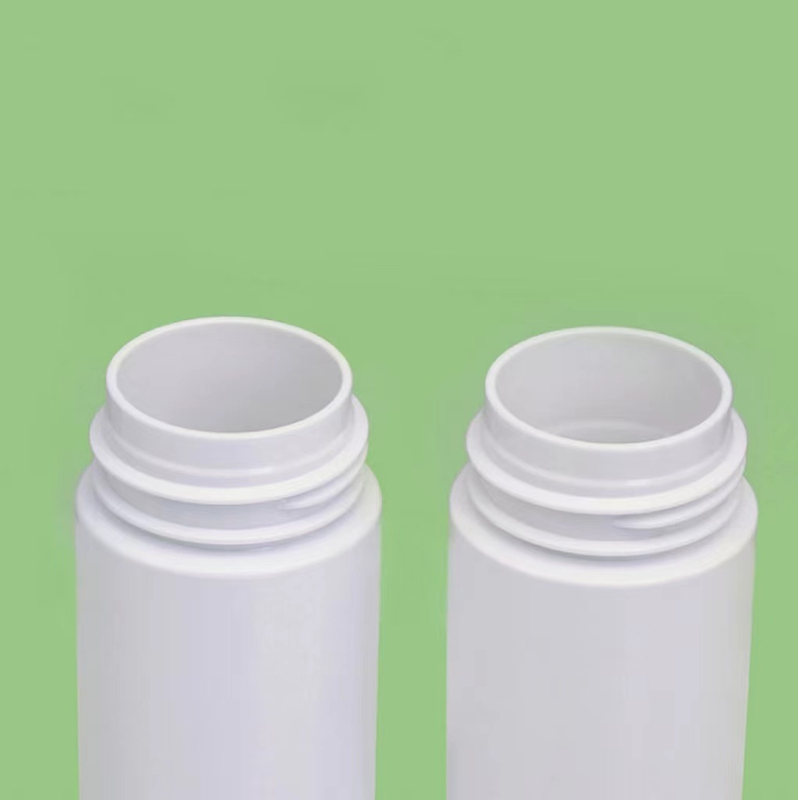 Silicone brush head cleansing foam bottle