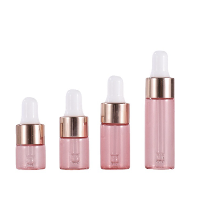 1ml Perfume Aromatherapy Sample Bottles With Glass Eye Dropper