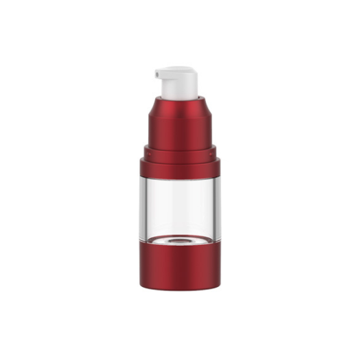 Red lotion press bottle