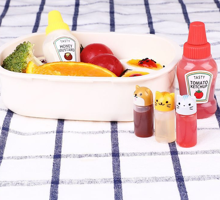 Portable Bento Sauce Bottle