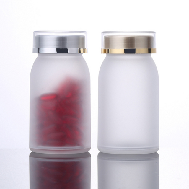 High-grade Acrylic Capsule Scrub Bottle