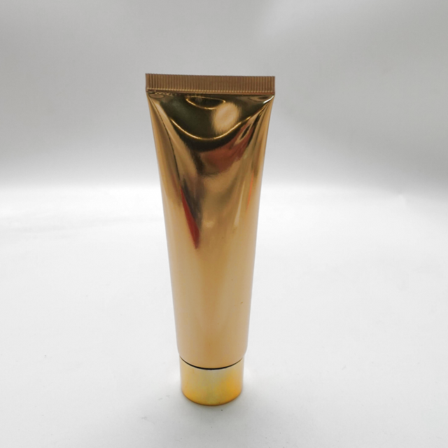 Golden Highlight Extrusion Cosmetic Sub Bottle PE Hose