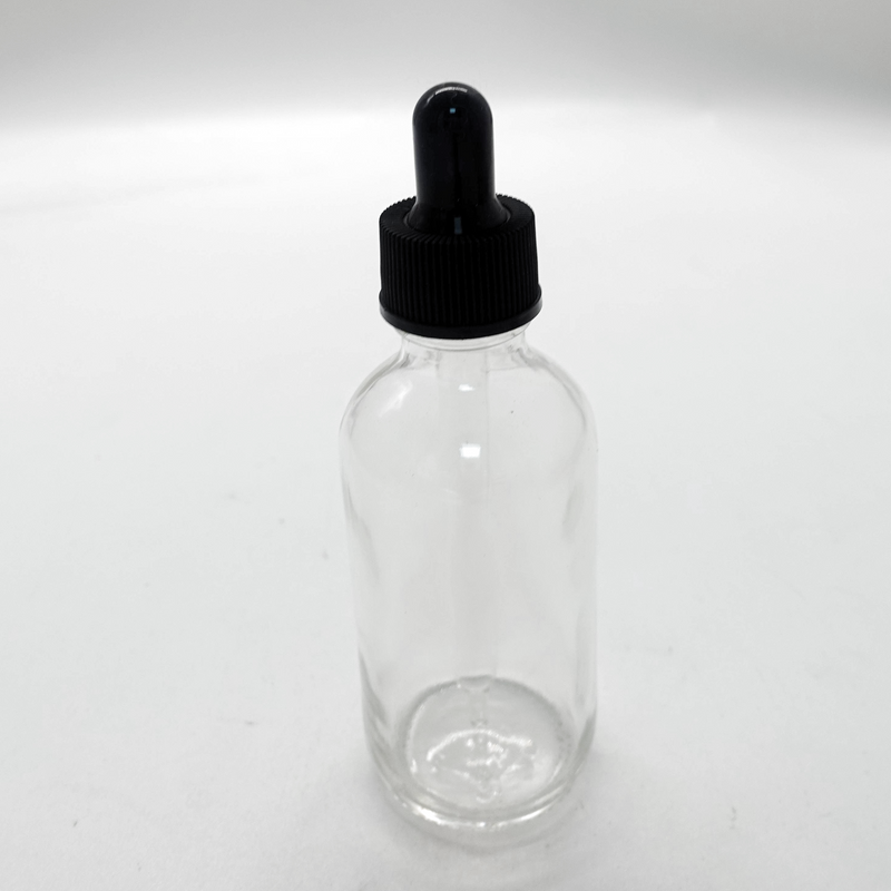 30ml Transparent Glass Essential Oil Dropper Bottle 